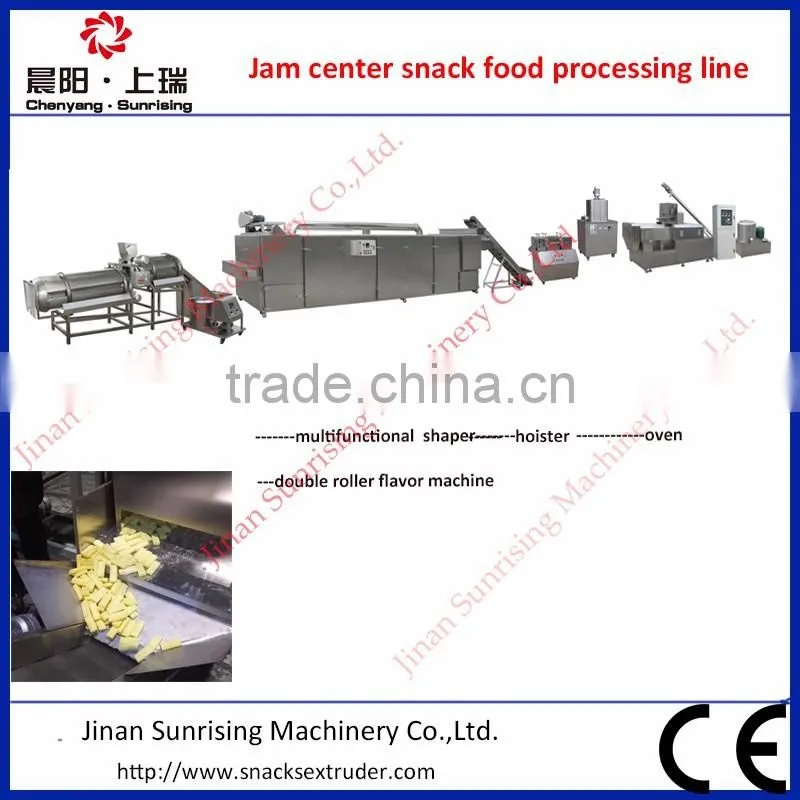 small jam center snack food machinery