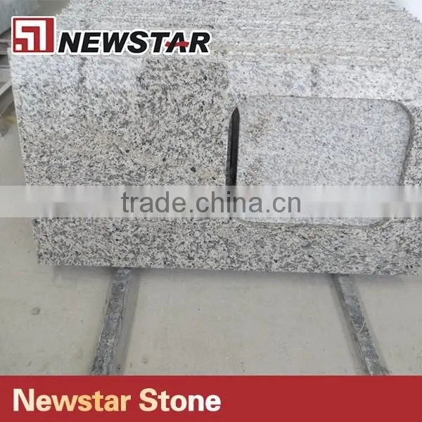 Tiger White Kitchen Granite Countertop For Prefab Laminate