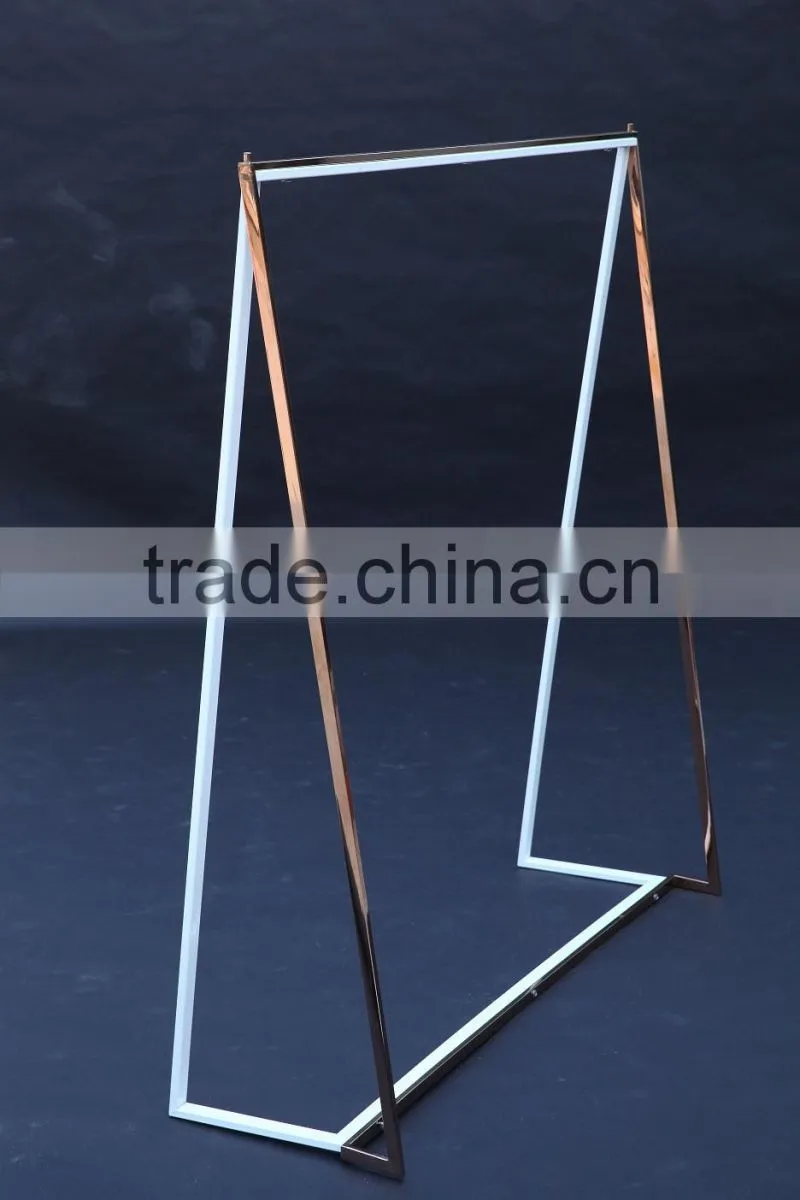 vivinature stand triangle clothes display rack and display shelf