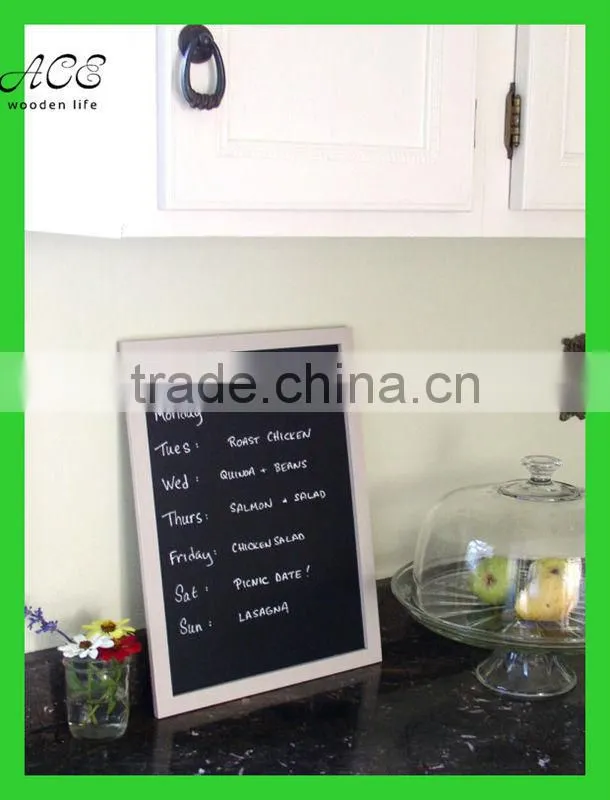 Wooden blackboard Wooden chalkboard Solid wood frame with blackboard