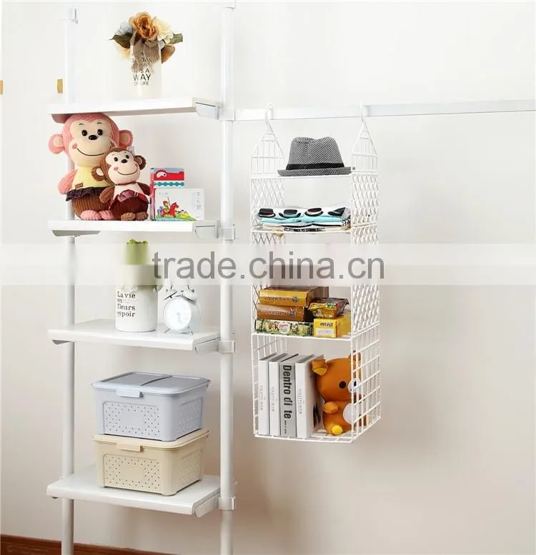 DIY Plastic Hanging Storage Organizer
