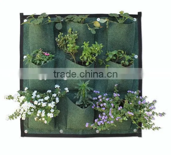 Cheap Vertical Wall Pots Planter,Vertical Garden DIY.Wall Mount Plant Pot Felt