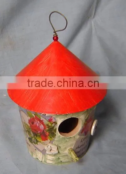 Cheap metal bird house