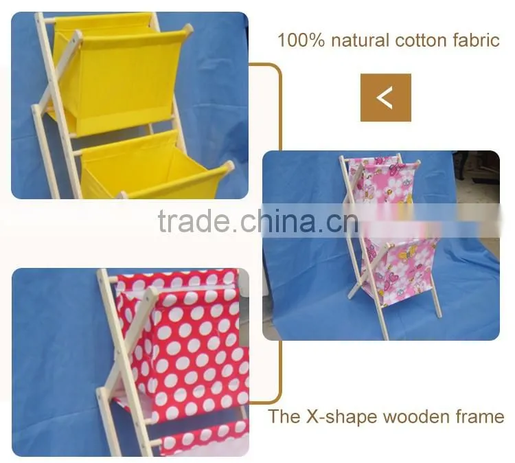 Antique Wooden Magazine Racks Foldable