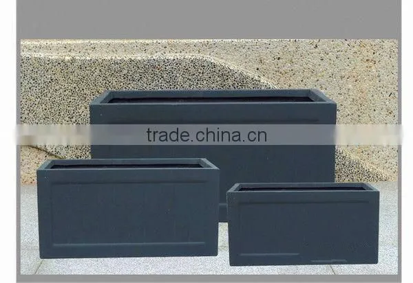 Shrubs Planter Pot Gardening Idea Resin Bonsai Container Box QL-90021 3pcs/set 19kg Hot Sale