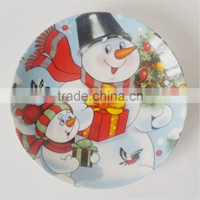 color glazed porcelain coupe shape dinner plate