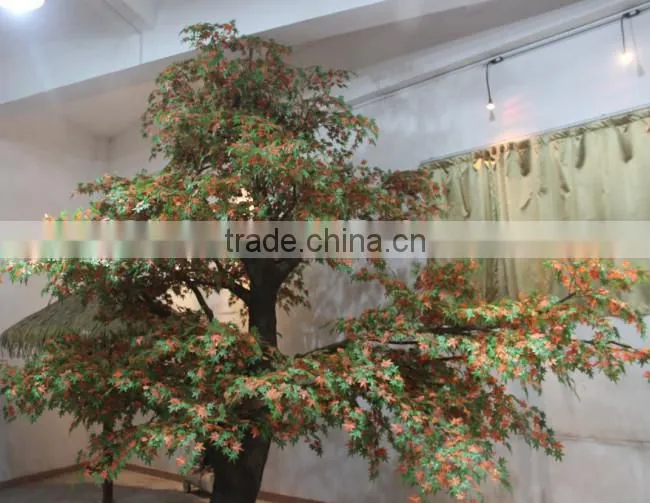 factory price hot sale fiberglass banyan tree artificial huge tree