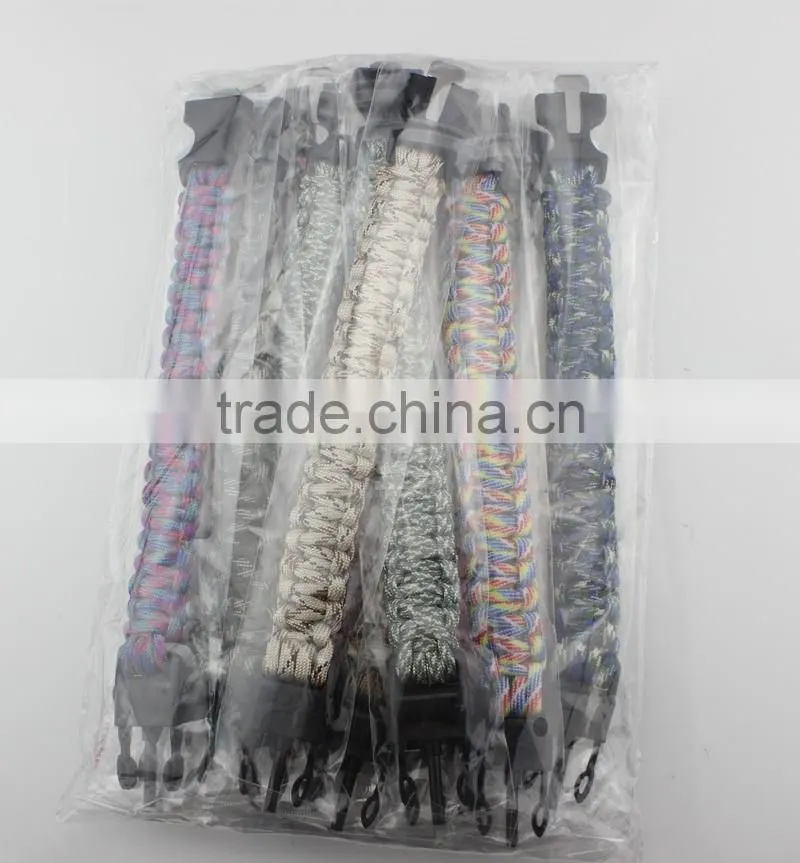 latest design wholesale 350 4 in1 paracord bracelet clasp
