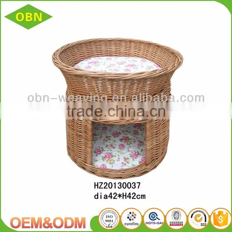 Natural eco friendly woven pet house for dog