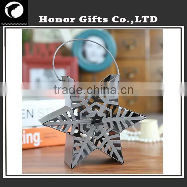 China Manufacturer Best Popular Factory Price Hanging Star Candle Holder