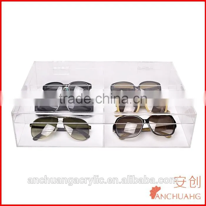 Acrylic Eyewear Organizer Sunglasses Display Case