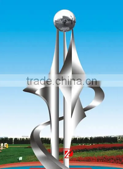Stainless steel 304 sculpture landscape outdoors