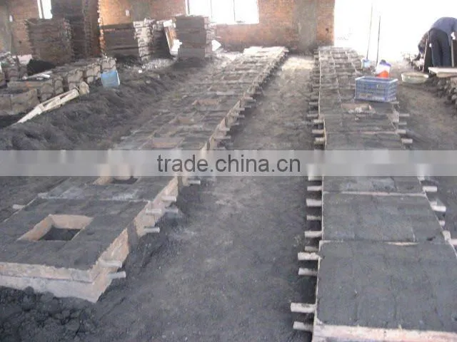 Customized foundry iron flood control installations cover plate