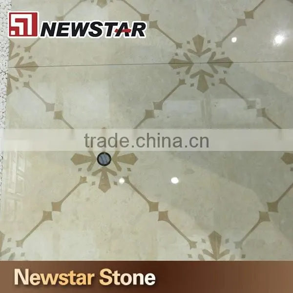 Nerwstar natural marble waterjet mosaic pattern