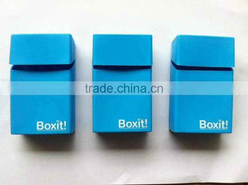 manufacturer offer 16 colors silicone cigarette case,waterproof cigarette case