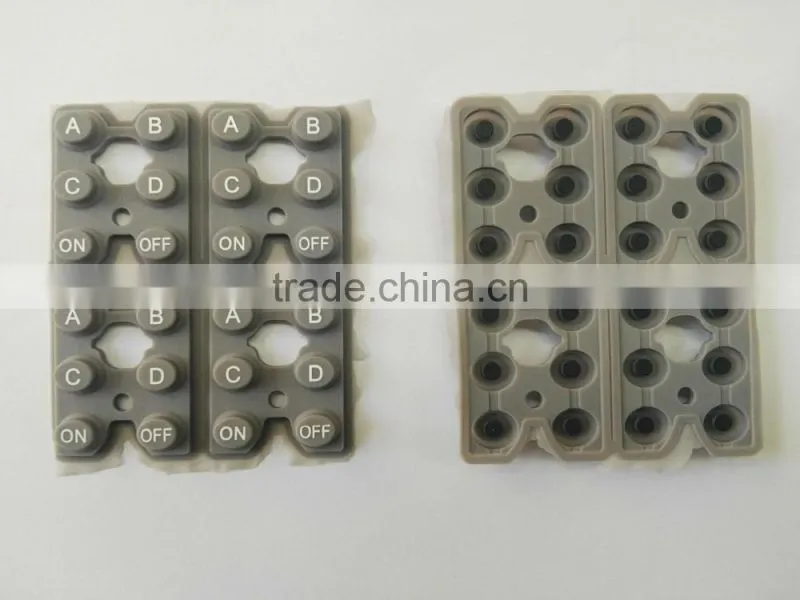 custom Silicone rubber keypad silicone keypad,rubber button keypad