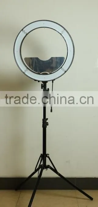 18" RING LIGHT Dimmable Camera Photo/Video 18 inches/48 centimeters Outer 55W 240 Pieces LED SMD Ring Light 5500K Dimmable Ring