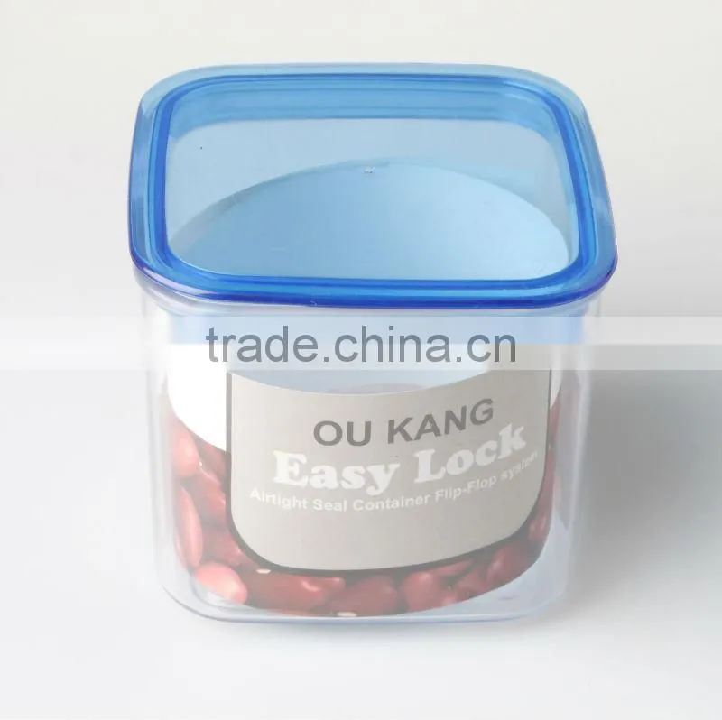 PS Materical Modern Design Hotsale Plastic Airtight Container