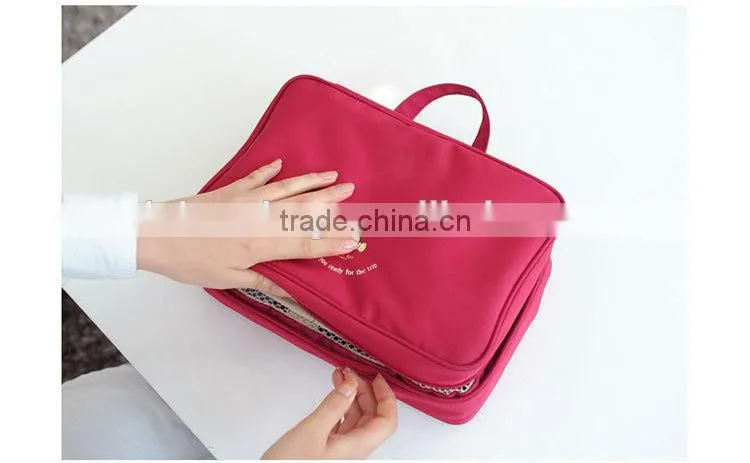 Factory hanging makeup bag and travel toilet cosmatic bag