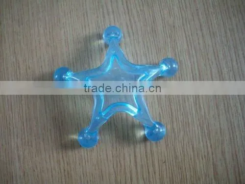 five-pointed star plastic massager