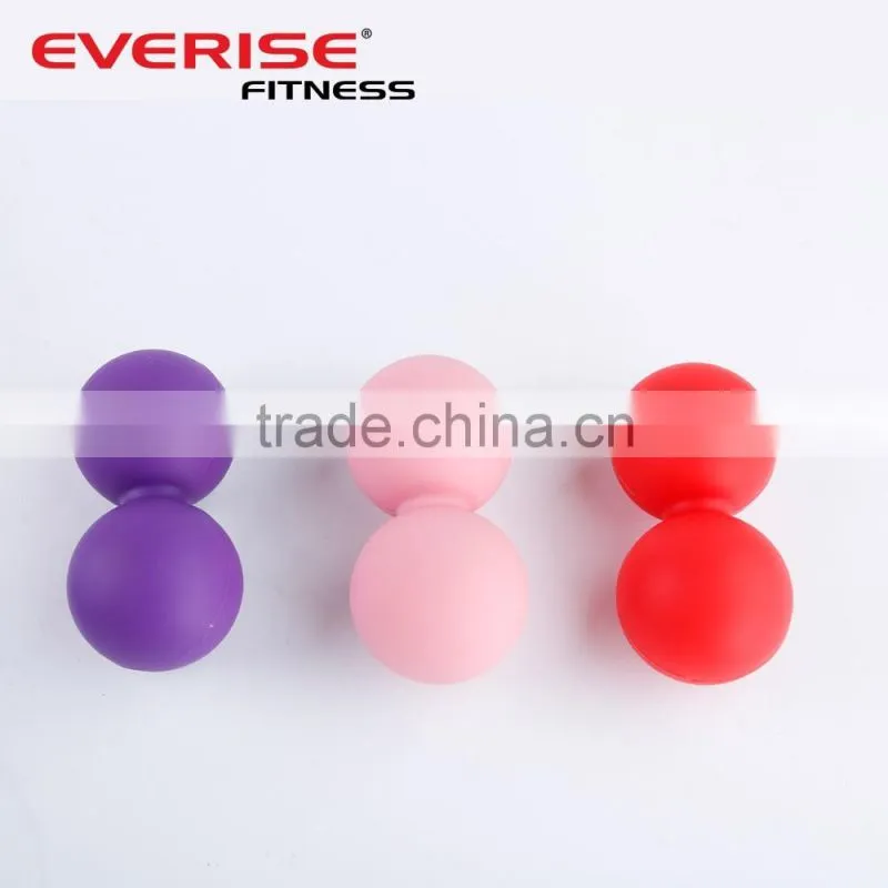 Peanut Massage Ball- Double Lacrosse Ball for Myofascial Release