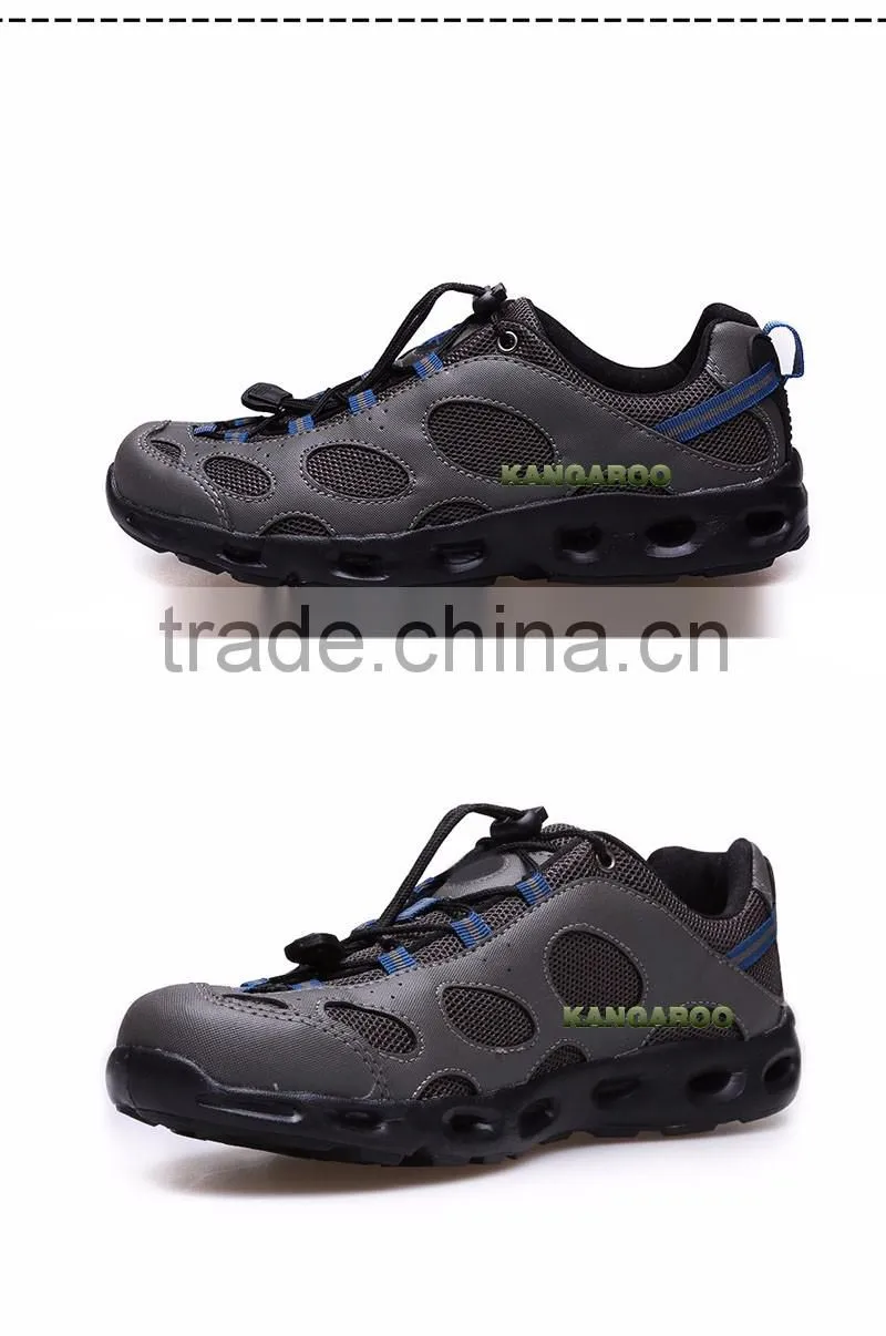 High Quality Black Casual Lace Up Latex Boots For Men