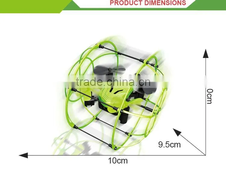 2.4G remote control four axis drone toddler climbing toys