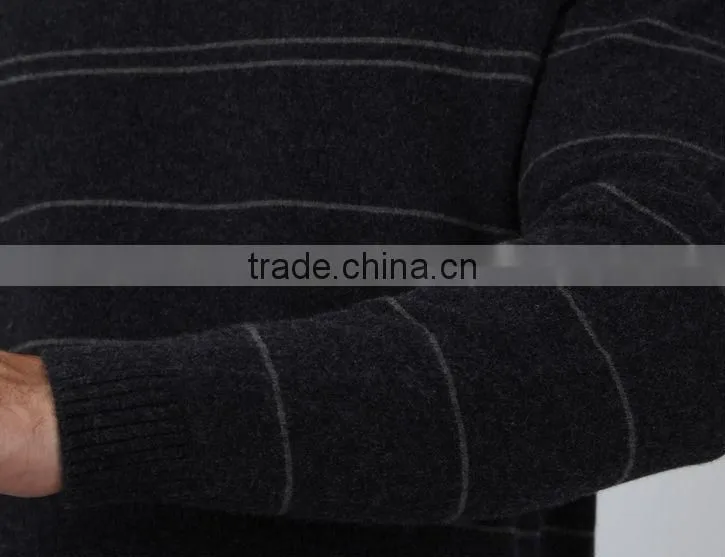 The 2013 manufacturers Men striped mature cashmere pullover