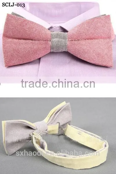 HD-T127 New fashion classic polyester colorful custom bow tie