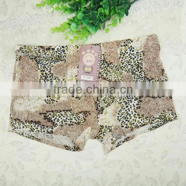 Fashion geometry men underwear hot selling high quality bamboo fiber men boxer briefs