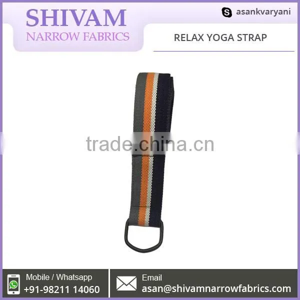Different Size Relax Yoga Strap in Attractive Multicolor