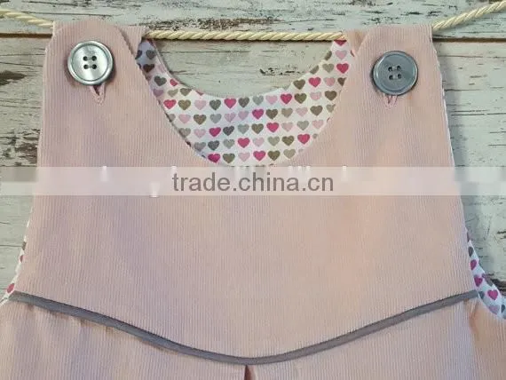 Girl Pinafore Dress Kids Easter Bunny Pink Dress