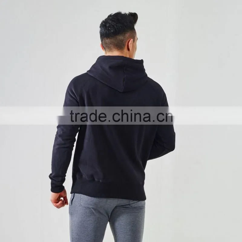 Custom Muscle Fit Polar Gym Jacket Men Fleece Sweatshirt Pullover Hoodie