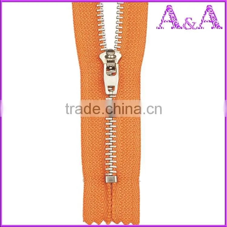 hot-selling colorful apparel plastic zipper O/E A/L with with different color,size,plastic zipper or zip