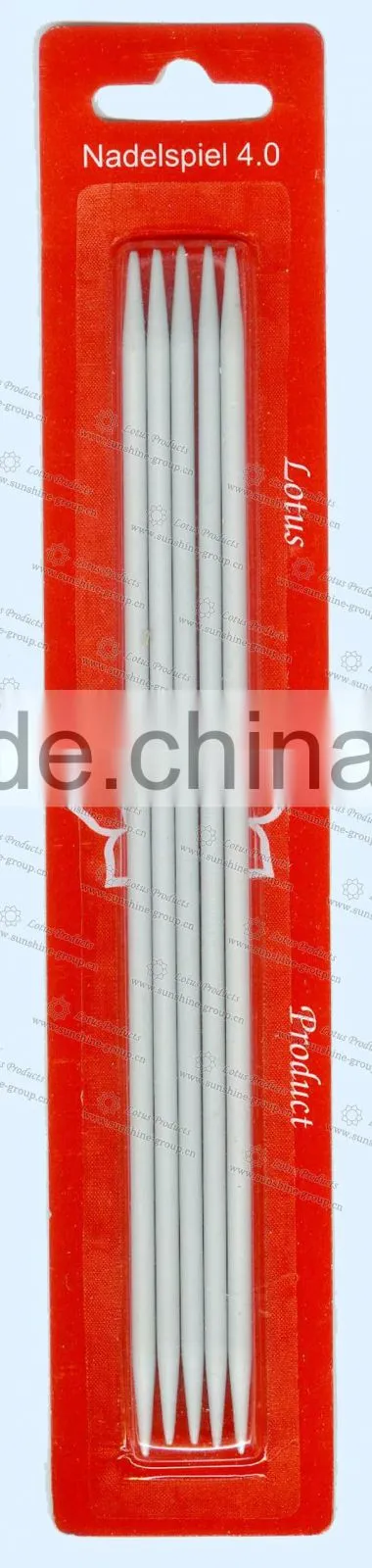 Sewing Products 3.5MM Double Points Sock Knitting Needle For Garment in Blister Packing