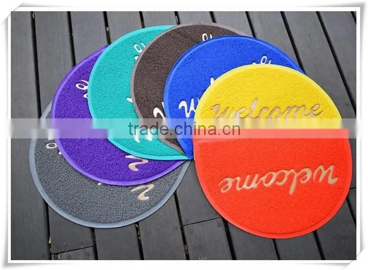 New PVC Door coil Mat,company welcome logo door rubber mats