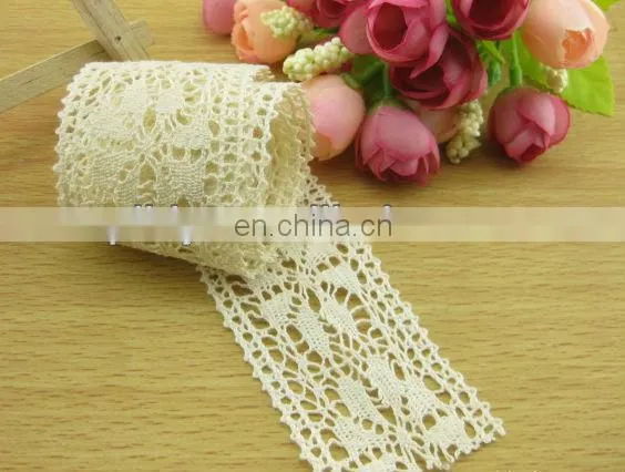 White woven lace for textile