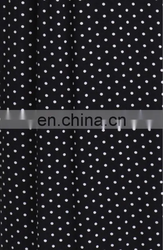 CHEFON Polka Dot Black Halter Maxi Dress