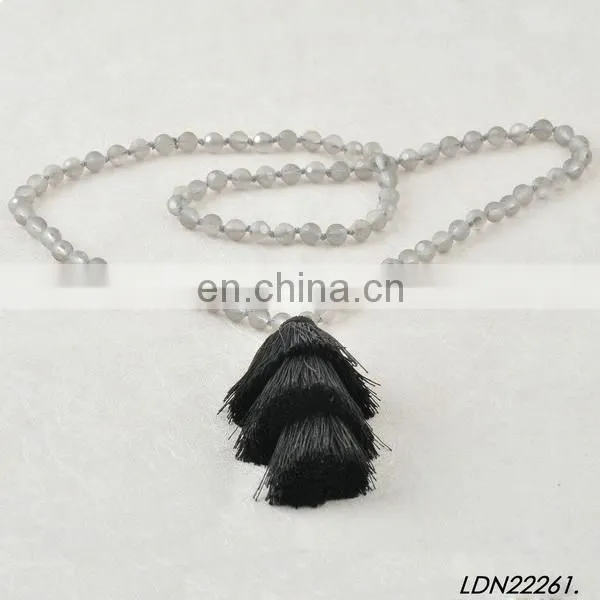 Latest Design Beads Necklace Fringe Necklace