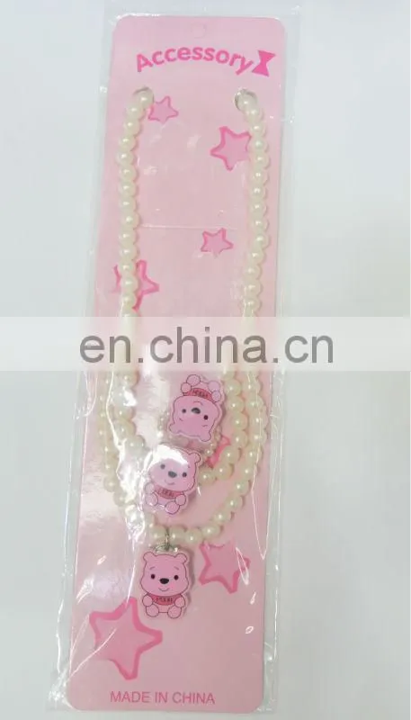 Pink Kids Necklace set Jewelry