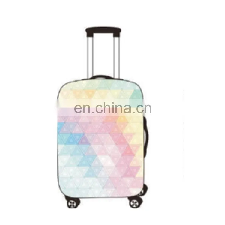 Best selling fashion cheap full printed dustproof soft luggage cover