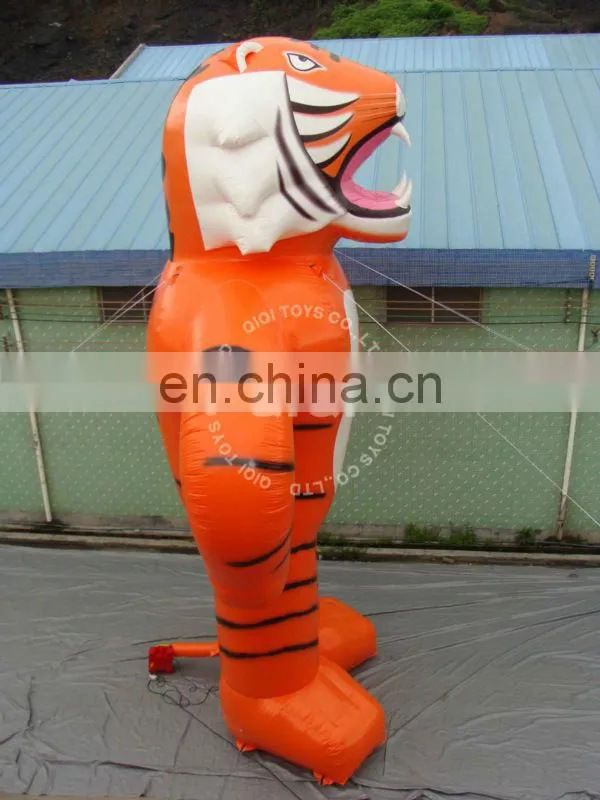 HD Printing Inflatable Tiger Advertising Giant Inflatable Cartoon