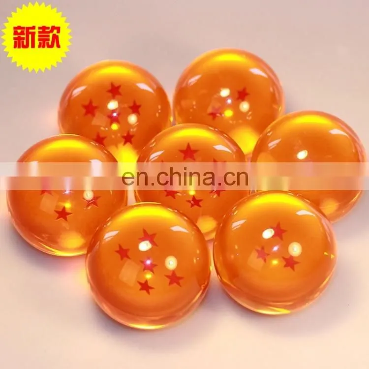 Large Size Dragon Ball Resin Stereo Star New Style a set Wholesale Fashion Anime Cos Hot and New Style