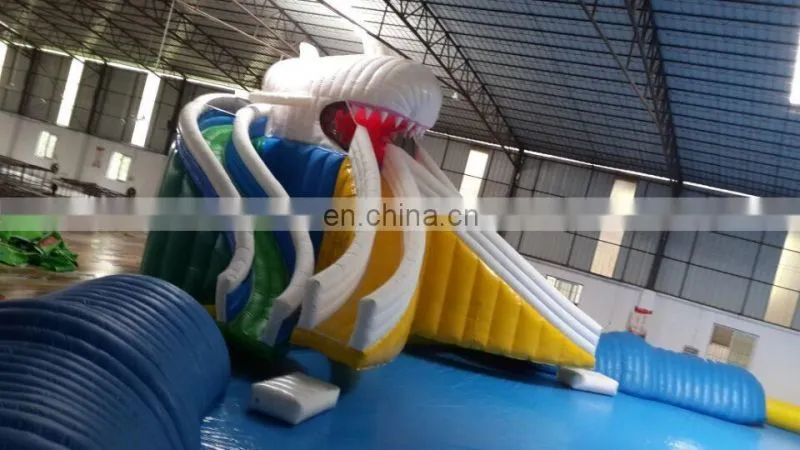 inflatable floating water park