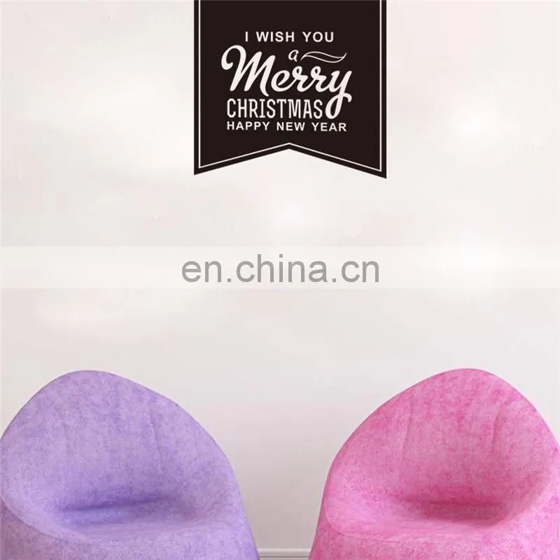 Christmas Decoration Removable Car Wall Stickers for Window and Room