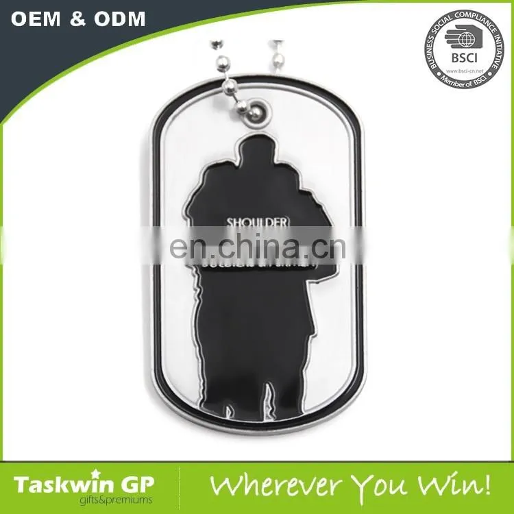 Promotional Metal Printing Engraved Dog Tag