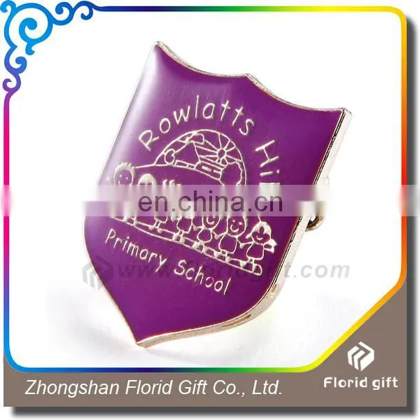 Wholesale Custom round metal Pin Badge/fashion pin badges