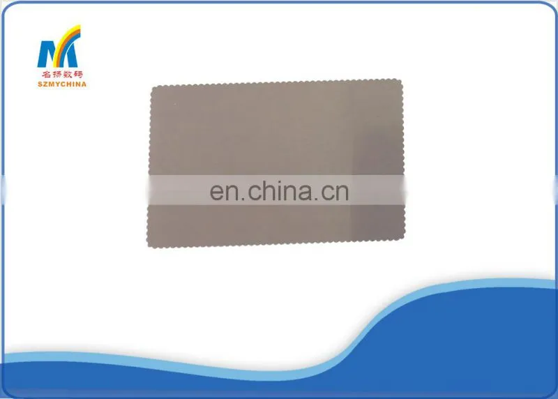 Blank Heat Press Metal Cards For Business