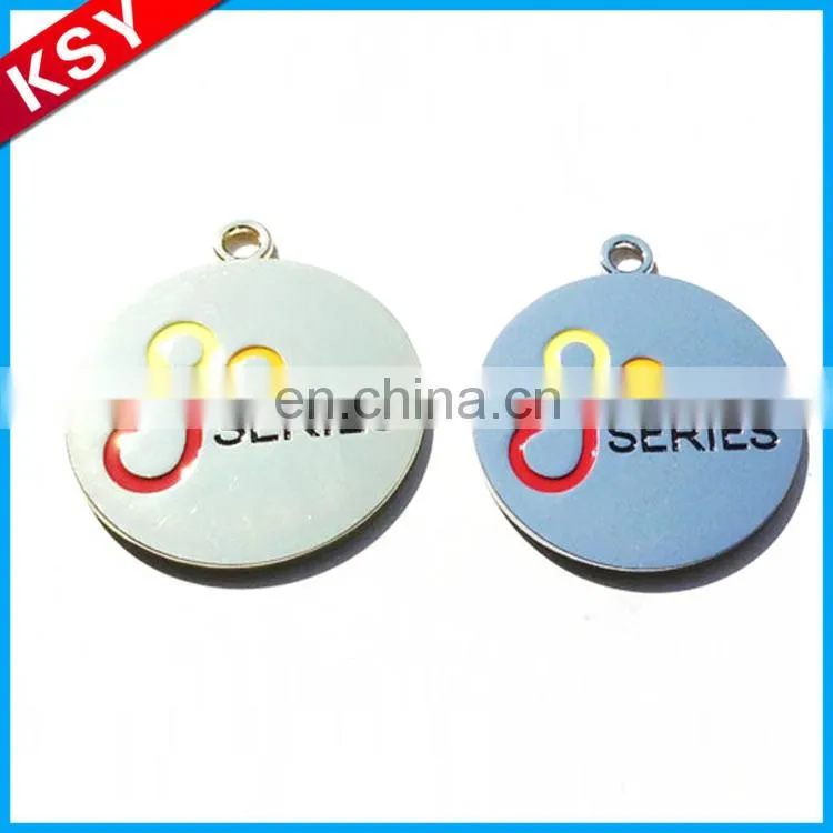 China Supplier Factory Promotion Price Engraving Round Gold Souvenir Enamel Medal