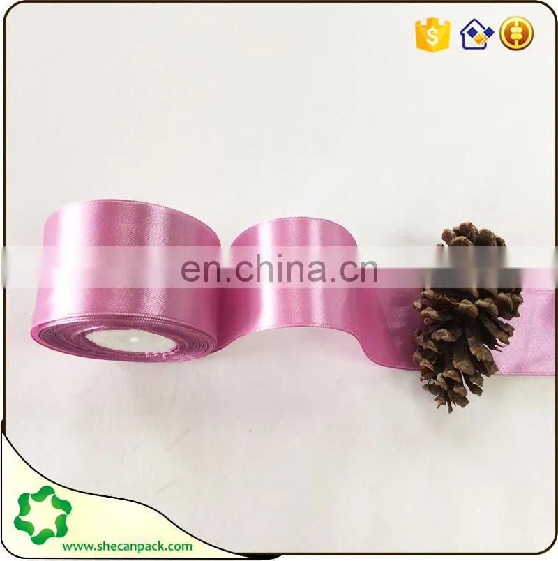 SHECAN Customized color and size gift satin ribbon